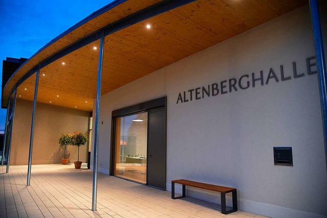 Anfang 2019 konnte die Altenberghalle in Laufen eingeweiht werden.  | Foto: Volker Mnch