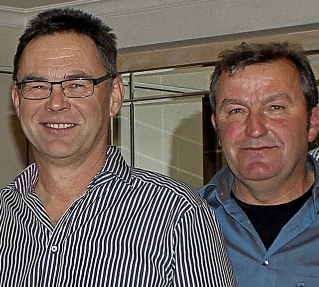 Norbert Reichmann und Philipp Straub (von links)   | Foto: Christa Maier