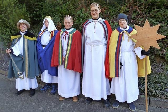 Die Sternsinger sind wieder unterwegs