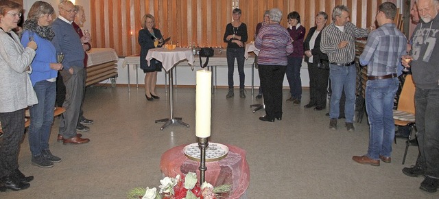 Der Neujahrsempfang der evangelischen  Kirchengemeinde Am Blauen.  | Foto: Rolf-Dieter Kanmacher