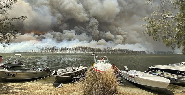 Feuer in New South Wales &#8211; seit ...che von der Gre Belgiens abgebrannt.  | Foto: Robert Oerlemans (dpa)