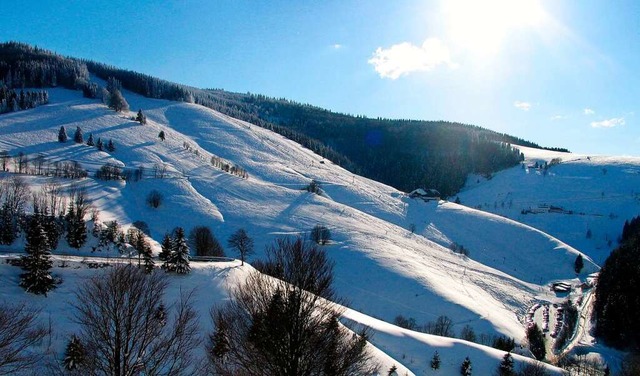 Das Skigebiet  am Eichbhl und am Heidstein.  | Foto: Konrad Ruh