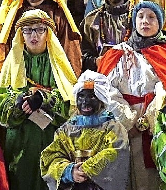 Die Sternsinger sind am heutigen Samstag ab 11 Uhr unterwegs.  | Foto: Sternsinger