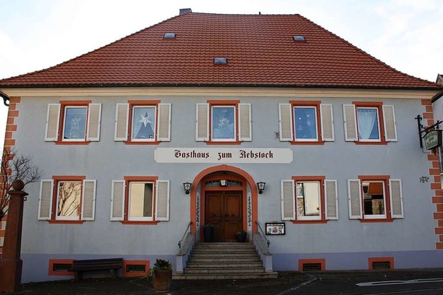 Das einstige Gasthaus zum Rebstock im ...rdorf war einst auch eine Badeanstalt.  | Foto: Christa Rinklin