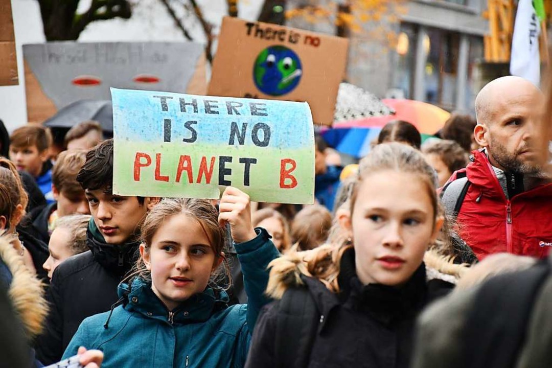 Klimastreik in Llörrach  | Foto: Barbara Ruda