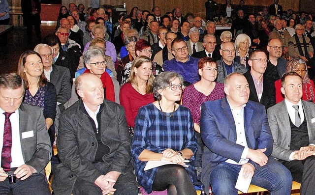 Sehr gut besucht war der Neujahrsempfang der katholischen Kirche.  | Foto: Norbert Sedlak