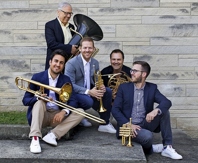 Die Musiker von Canadian Brass  | Foto: Announcment Image
