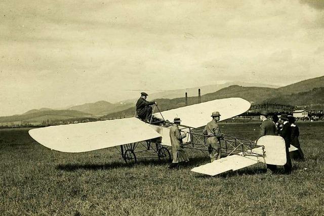 Die ersten Freiburger Fliegertage fanden im Juli 1910 statt