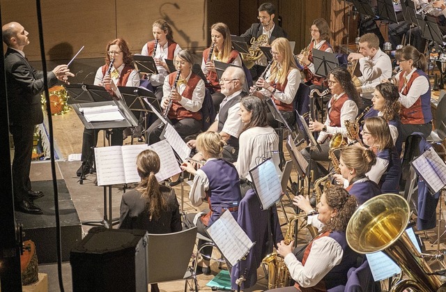Der Musikverein Brombach startet mit einem Konzert  in sein  Jubilumsjahr.  | Foto: Ansgar Taschinski