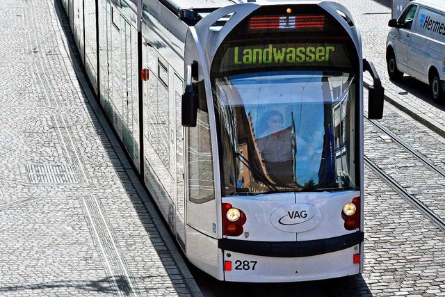 Die Stadtbahnlinie 1 muss bis zum Kapp...e wird wohl vorerst unerfllt bleiben.  | Foto: Michael Bamberger