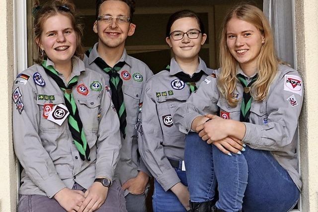 Scouts des CVJM grnden Gruppe 