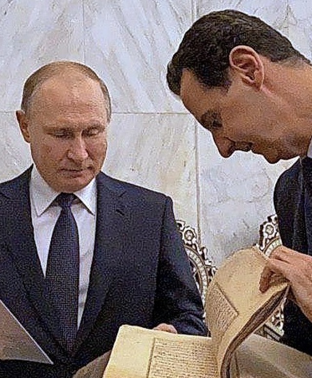 Prsidenten Putin (l.) und Assad  | Foto: - (AFP)