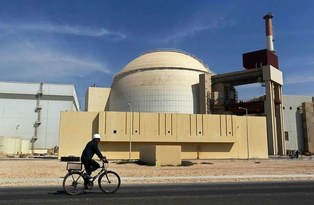 Das Kernkraftwerk Buschehr auf einem Archivbild.  | Foto: Majid Asgaripour