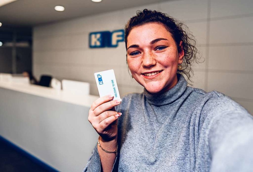 Lene (Industriekauffrau im 2. Lehrjahr...KNF vom ersten Tag an wohlgefhlt habe  | Foto: KNF Neuberger GmbH