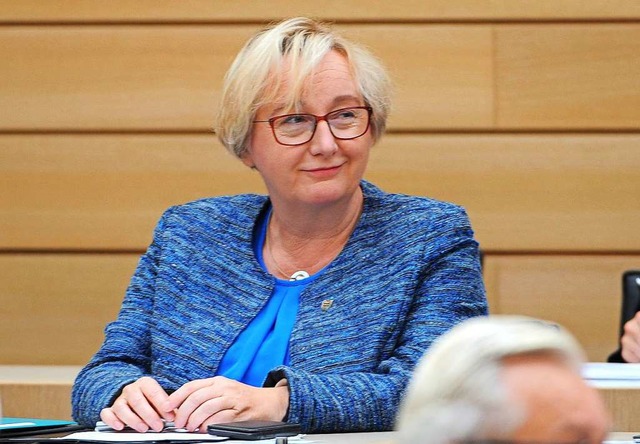 Wissenschaftsministerin Theresia Bauer...sagt das Verwaltungsgericht Stuttgart.  | Foto: Fabian Albrecht