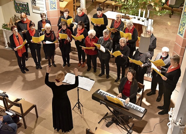 Eine letzte musikalische Atempause vor...chenchor Mundingen mit seinem Konzert.  | Foto: Benedikt Sommer