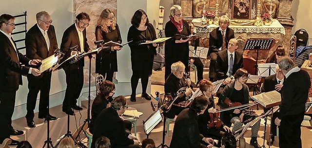 300 Zuhrer genossen das  Konzert unte...von Bernd Walter in der Schlosskirche.  | Foto: Sandra Decoux-Kone