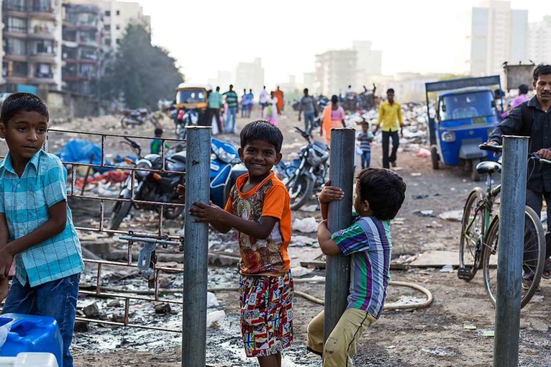 Bad Sackinger Schuler Unterrichten Im Slum In Indien Bad Sackingen Badische Zeitung