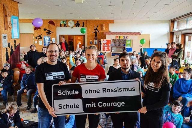 Die Lilienhofschule in Staufen zeigt Courage