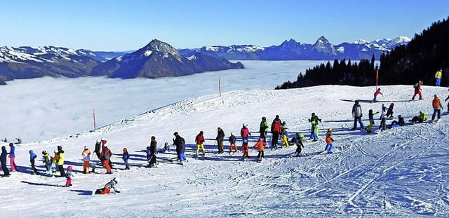 Skiclub Rheinfelden: Die Kursteilnehmer auf der Klewenalp  | Foto: Skiclub Rheinfelden