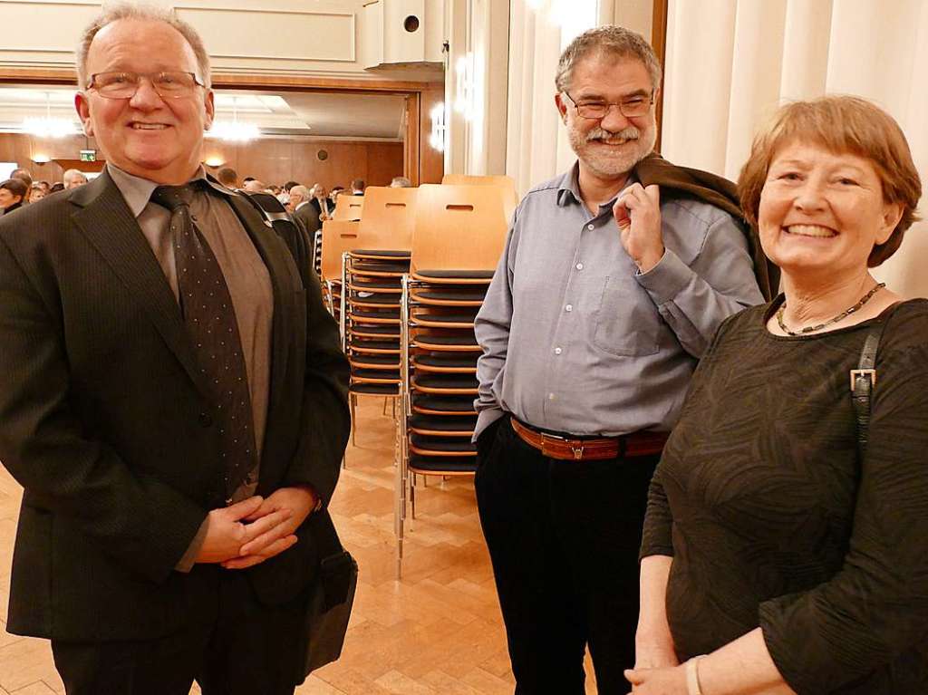 Gut 500 Gste aus dem badischen und schweizerischen Rheinfelden verbrachten einen angeregten Abend der Begegnung beim gemeinsamen Neujahrsempfang beider Stdte. Wir zeigen Impressionen vom Abend.