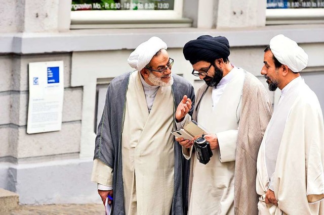 Mullahs aus Isfahan besuchten  Freiburg im Jahr 2017.   | Foto: Thomas Kunz