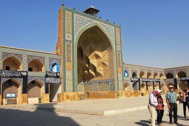 Unterwegs mit einer Brgerreise in der iranischen Partnerstadt Isfahan