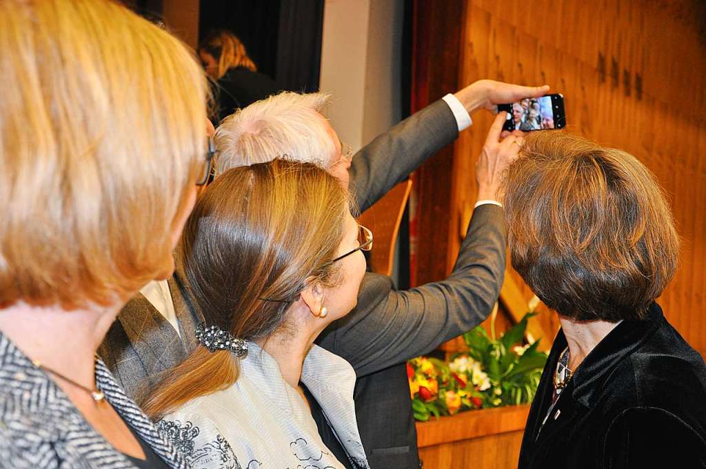 Impressionen vom Neujahrsempfang der Gemeinde Grenzach-Wyhlen am Samstag.