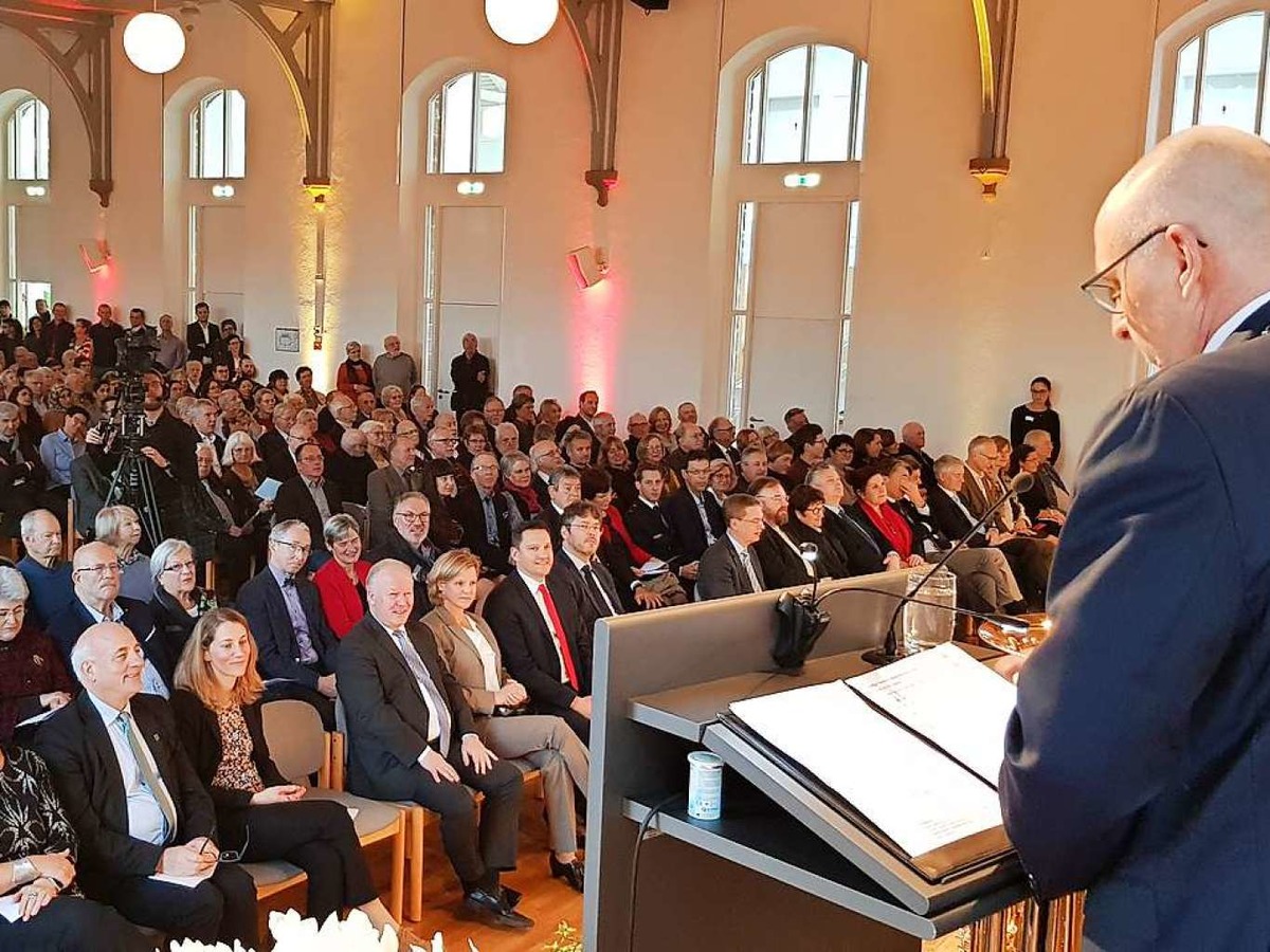 Neujahrsempfang in der Emmendinger Steinhalle