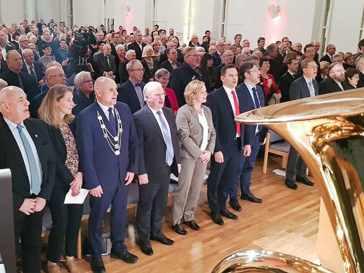 Neujahrsempfang in der Emmendinger Steinhalle