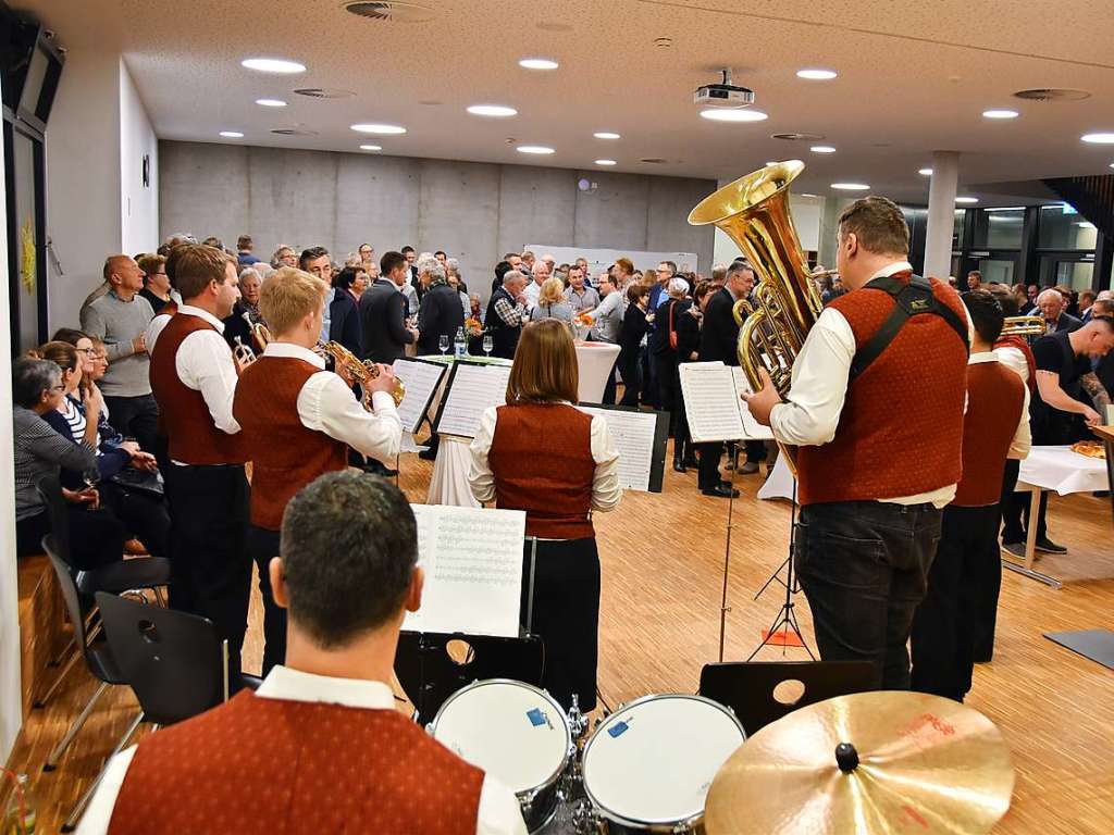 Fr die Musik sorgten an diesem Abend Mitglieder des Musikvereines Offnadingen.