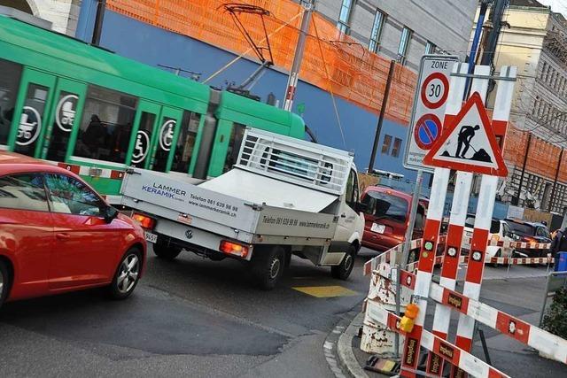 Basel erwartet ein ruhigeres Baustellenjahr