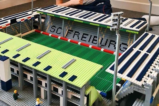 11-jhriger Brite baut deutsche Fuballstadien mit Lego nach - und kommt nach Freiburg