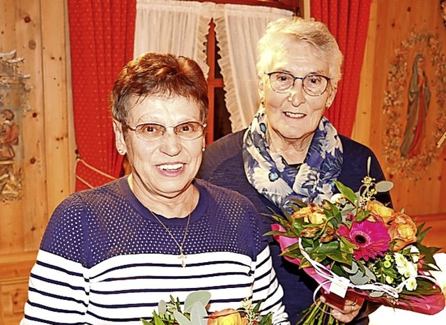 Margaretha Schwr (links) und Sofie Wursthorn.   | Foto: Eva Korinth