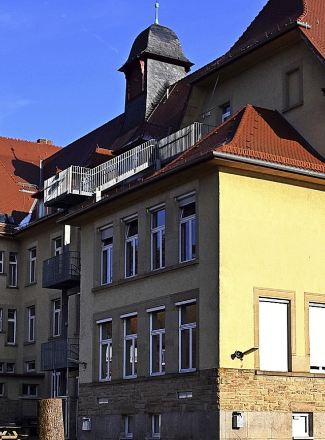 Die Friedrich-Ebert-Schule wird saniert und umgebaut.  | Foto: Stefan Ammann