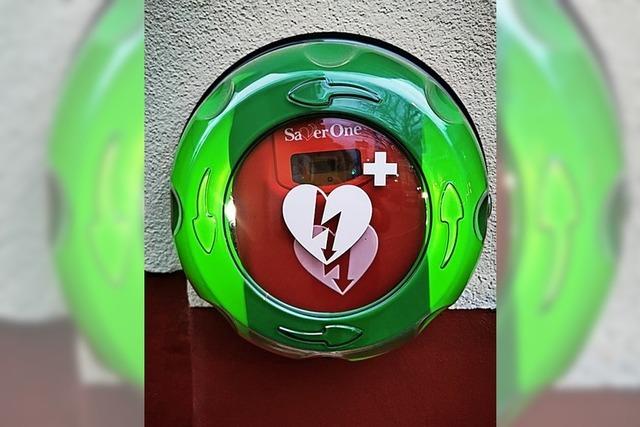 Vier ffentliche Defibrillatoren fr Kippenheim