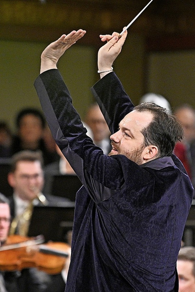 Dirigent Andris Nelsons  | Foto: Hans Punz (dpa)
