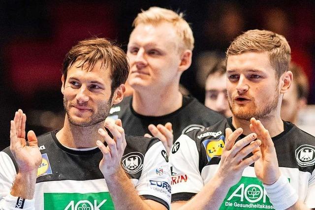 Zittersieg gegen Lettland: Deutschlands Handballer ziehen in die Hauptrunde ein