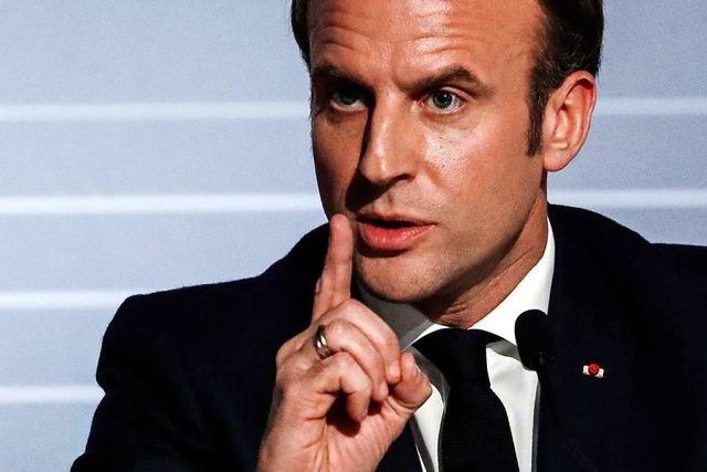 Macron schmiedet Bündnis gegen Islamisten