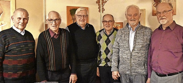 Der neue Vorstand (von links): Erwin B..., Manfred Brckner und Walter Schwarz   | Foto: Heinz und Monika Vollmar