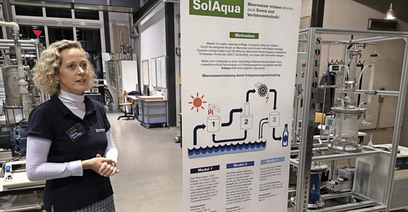 Mit Solaqua Auf Dem Weg Zu Sauberem Trinkwasser Offenburg Badische Zeitung