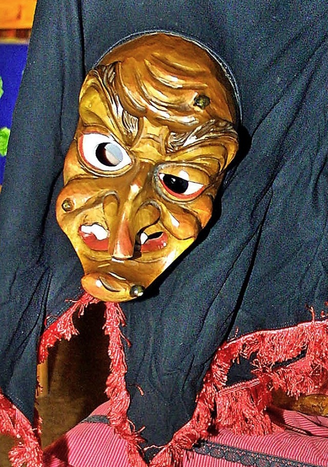 Die Ankele-Hexen-Maske  | Foto: Heidi Foessel