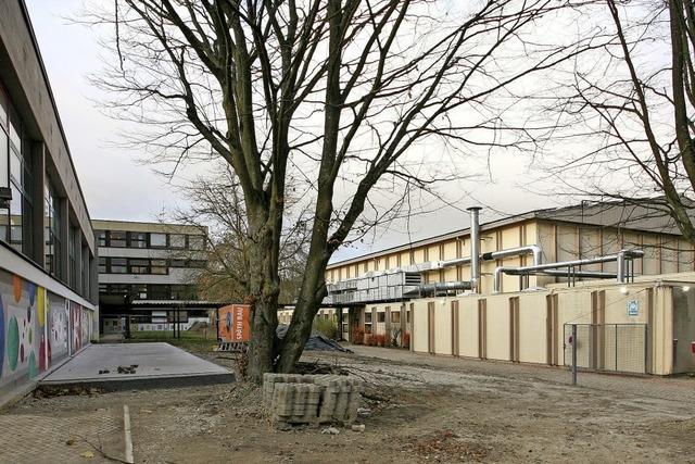 Baubeginn am Schulzentrum