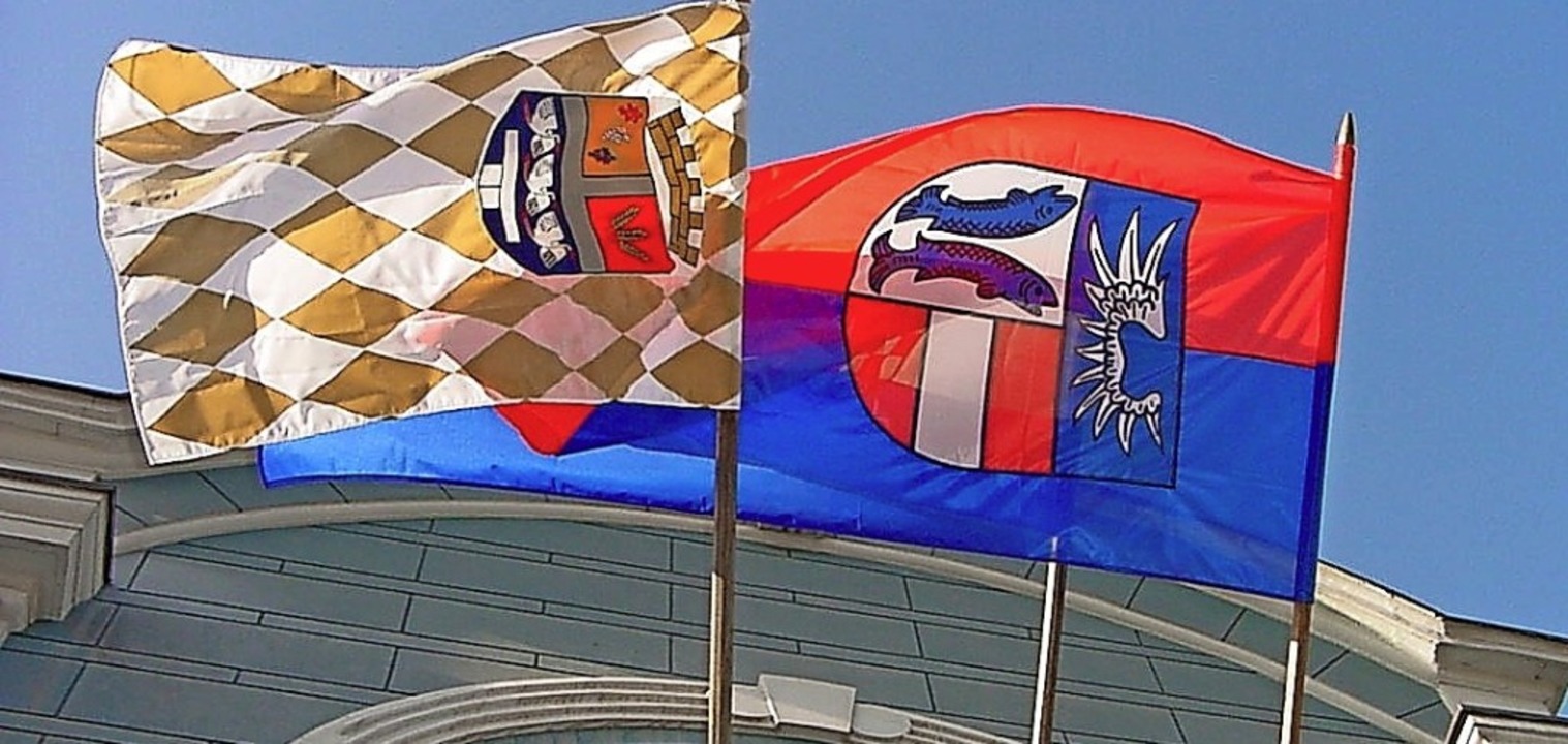 Seit 13 Jahren ist die Partnerschaft m... Vinkovci auch  die Kenzinger Flagge.   | Foto: privat