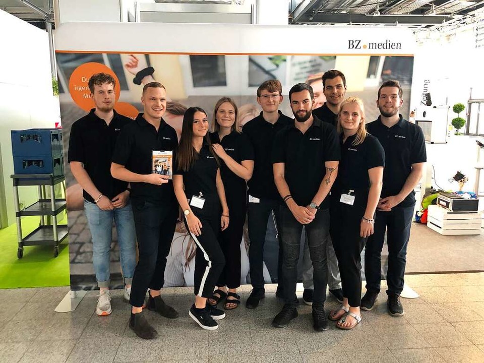 Juni: Die Job-Start-Brse in Freiburg.  | Foto: BZ-Azubis