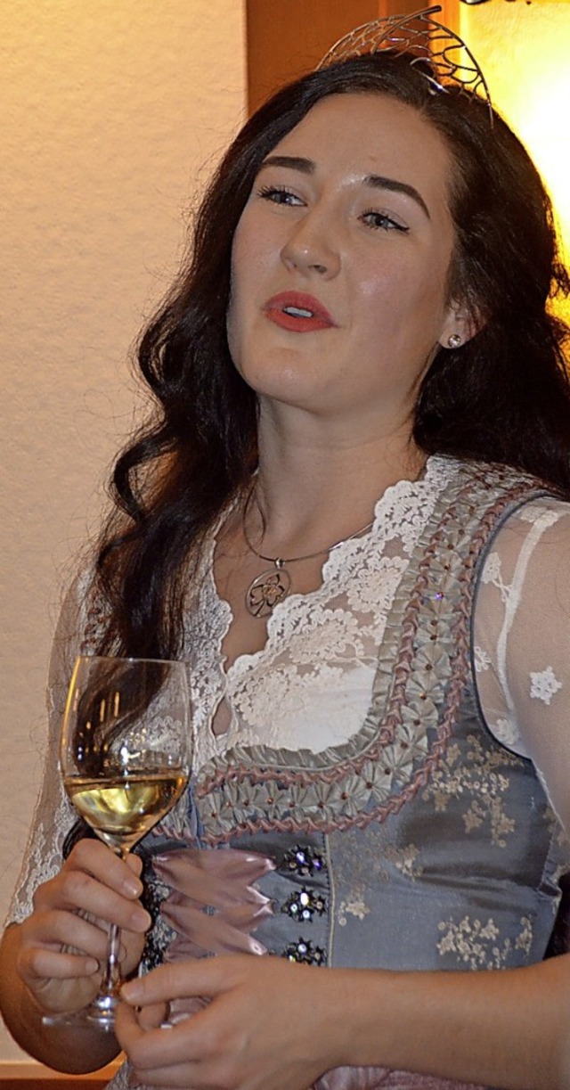 Die Ortenauer Weinprinzessin Nicole Kist   | Foto: rderer