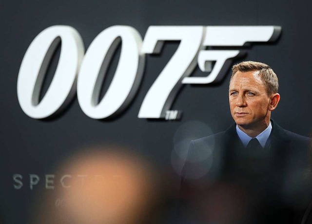Noch-James-Bond Daniel Craig (Archivfoto von 2017).  | Foto: Jrg Carstensen