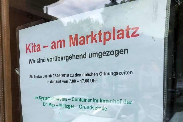 Denkmalamt bremst Ausbauplne bei der Kita am Marktplatz aus