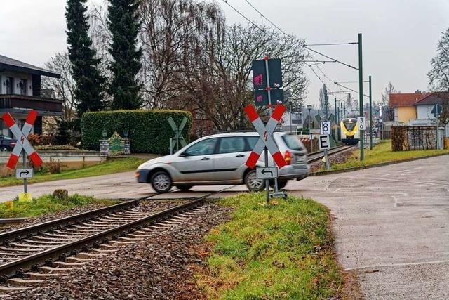 Bahnbergang am Kaiserstuhl nervt Anwohner – weil Zge hupen mssen