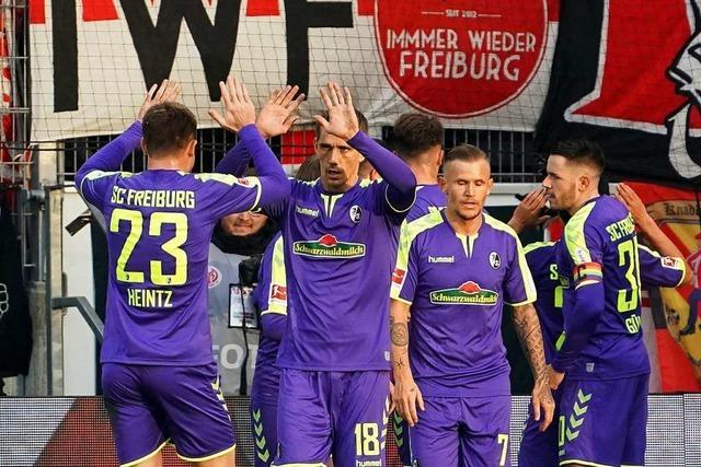 SC Freiburg feiert mit einem 2:1 den ersten Erstliga-Auswärtssieg in Mainz